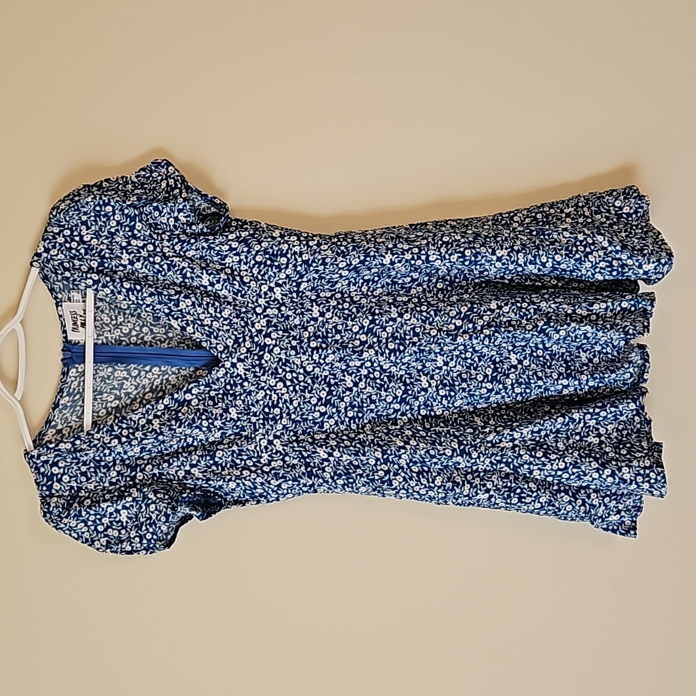 Princess Polly The Sting Blue Floral Dress